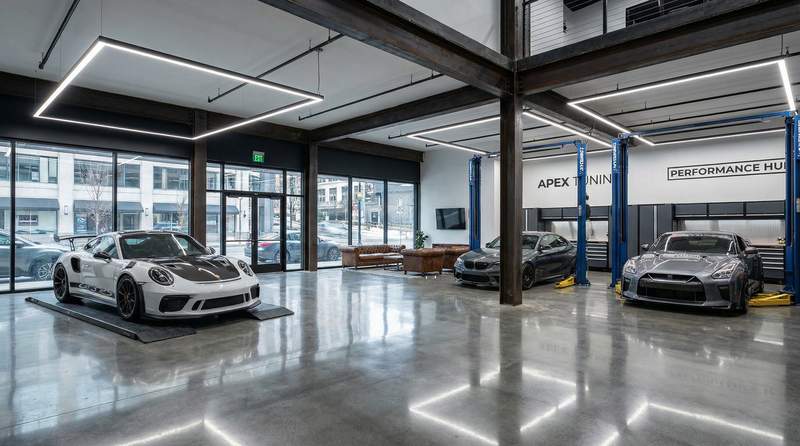 91汽车改装门店